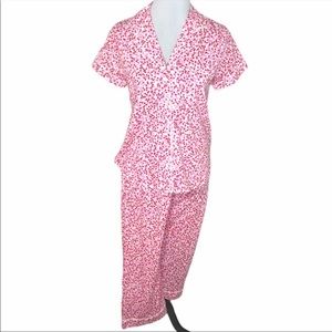 NWT size Large Kate Spade heart pajamas